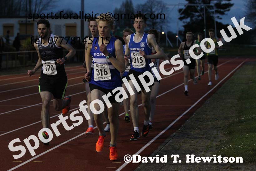 1500 metres, North East Grand Prix No. 1, Monkton on Wednesday, April 28th, 2021. Photo: David T. Hewitson/Sports for All Pics
